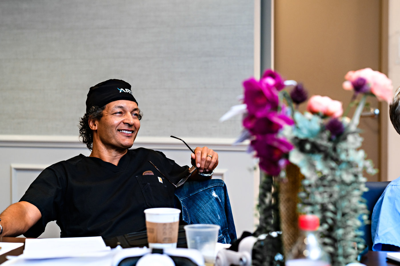 Dr. Ken Anderson teaches a Masters’ Class at the American Academy of Hair Restoration Surgery (AAHRS) in Alpharetta, GA in 2019.